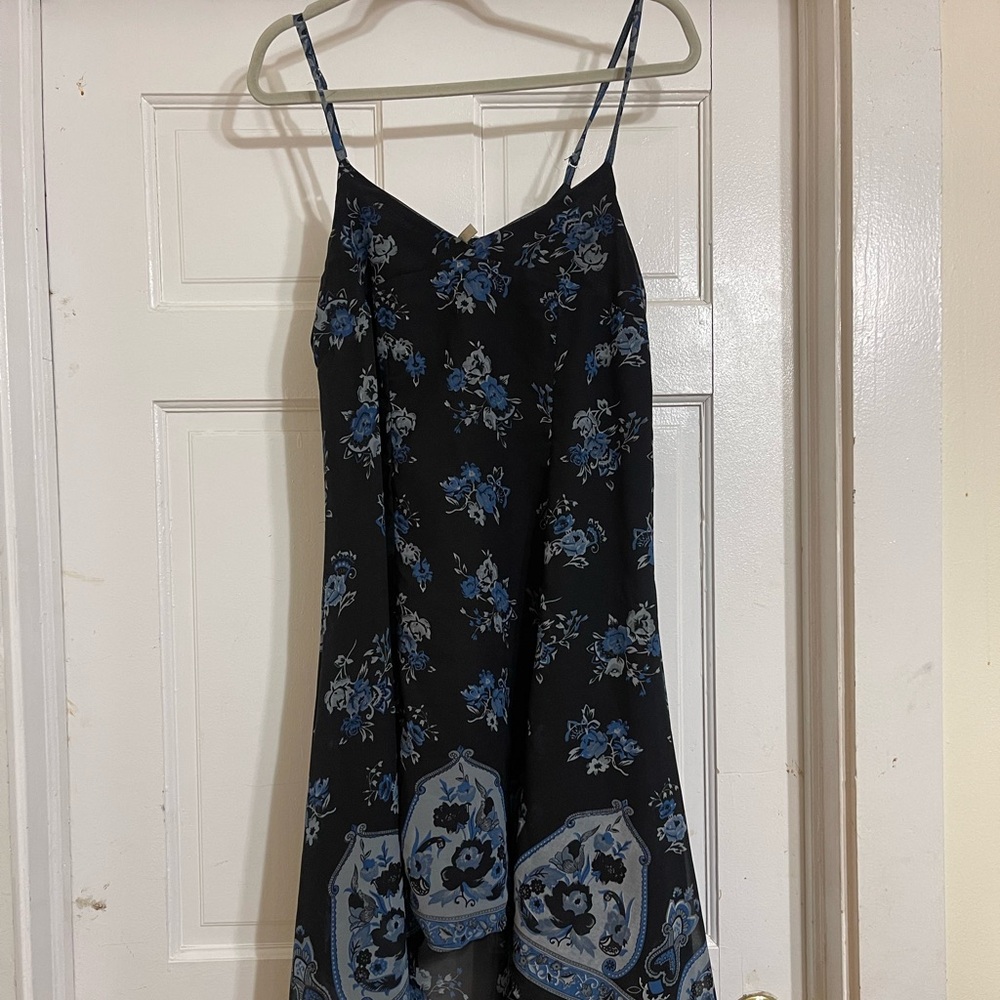 Truth Nyc Womens Size L Maxi Dress Sleeveless Spaghetti Strap